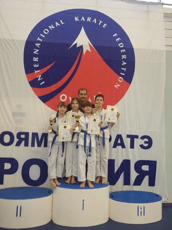 Поздравляем чемпионов и призеров первенства муниципального образования Ржевка по Ояма-каратэ
