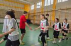 Товарищеские встречи волейбольной команды школы 485 со школой 643