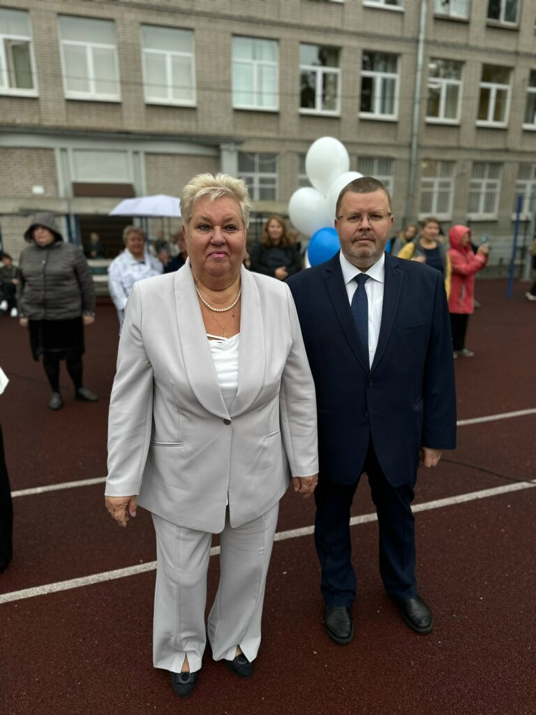 В первый учебный день наши ребята стали участниками необычной линейки