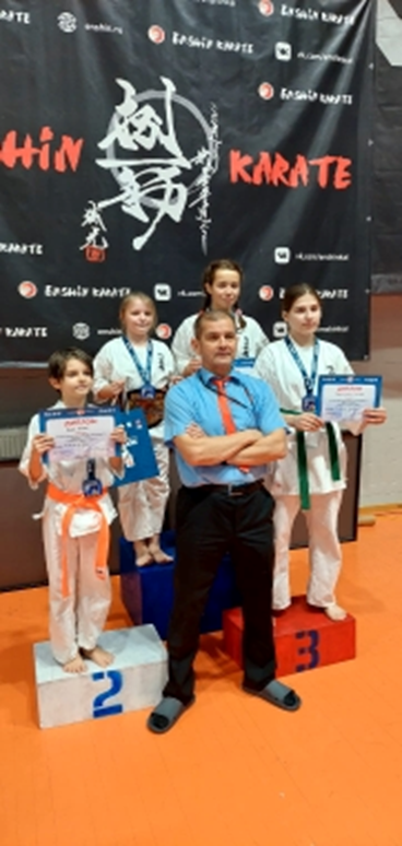 Наши чемпионы и призёры Всероссийского фестиваля боевых искусств по Эншин   каратэ