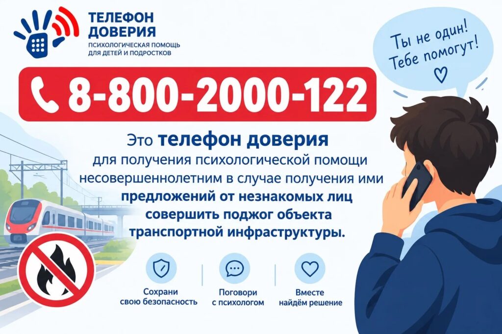 Телефон доверия для несовершеннолетних